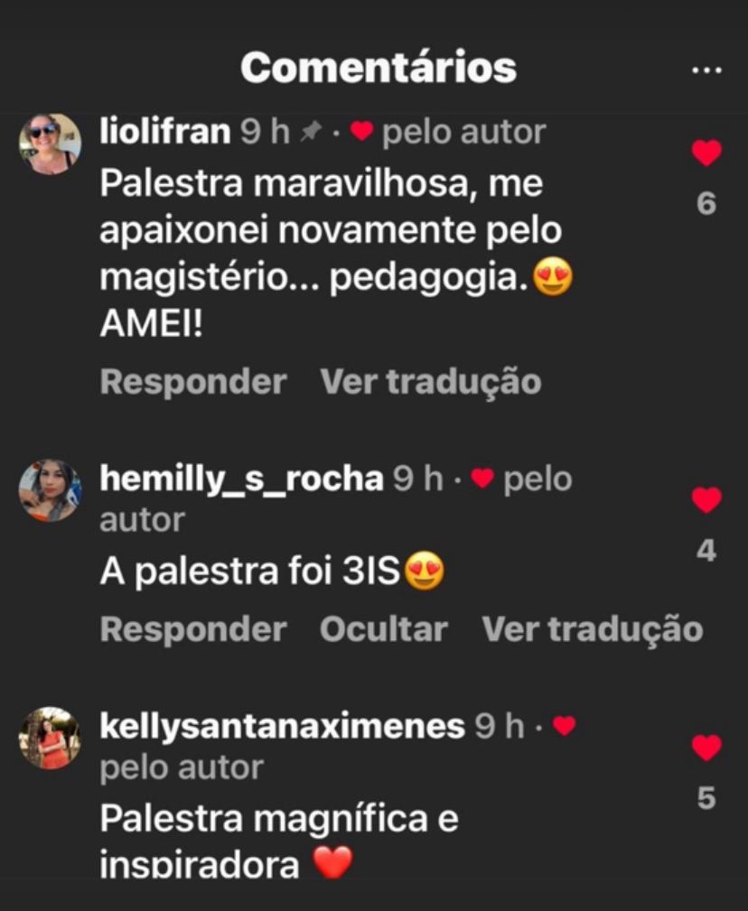Comentario educacao 1